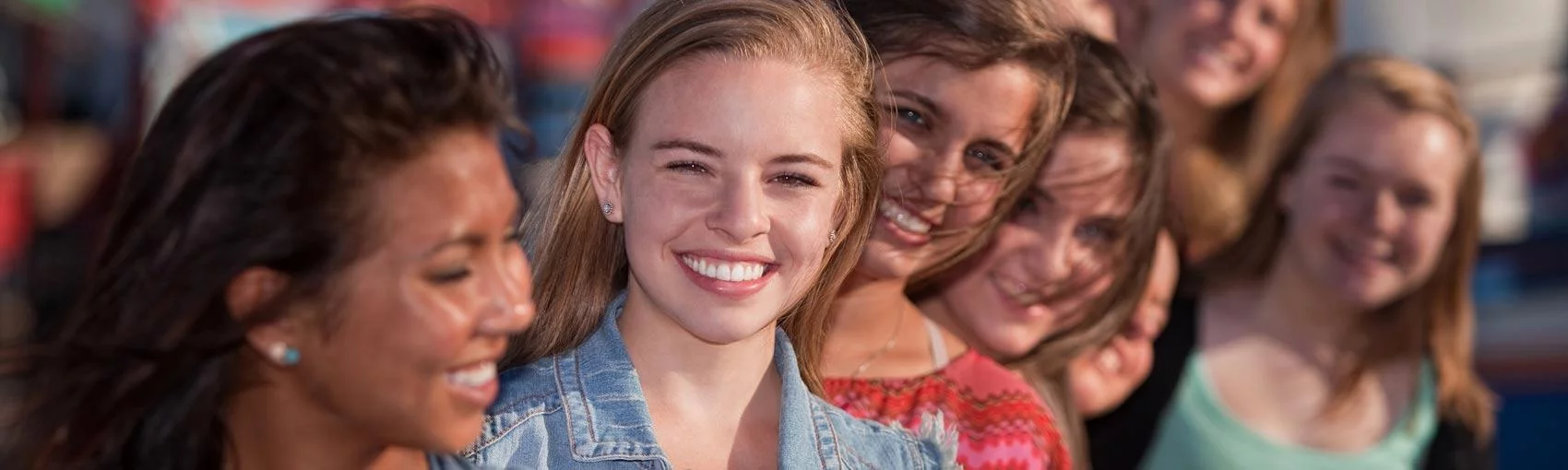 foto van een groep meisjes