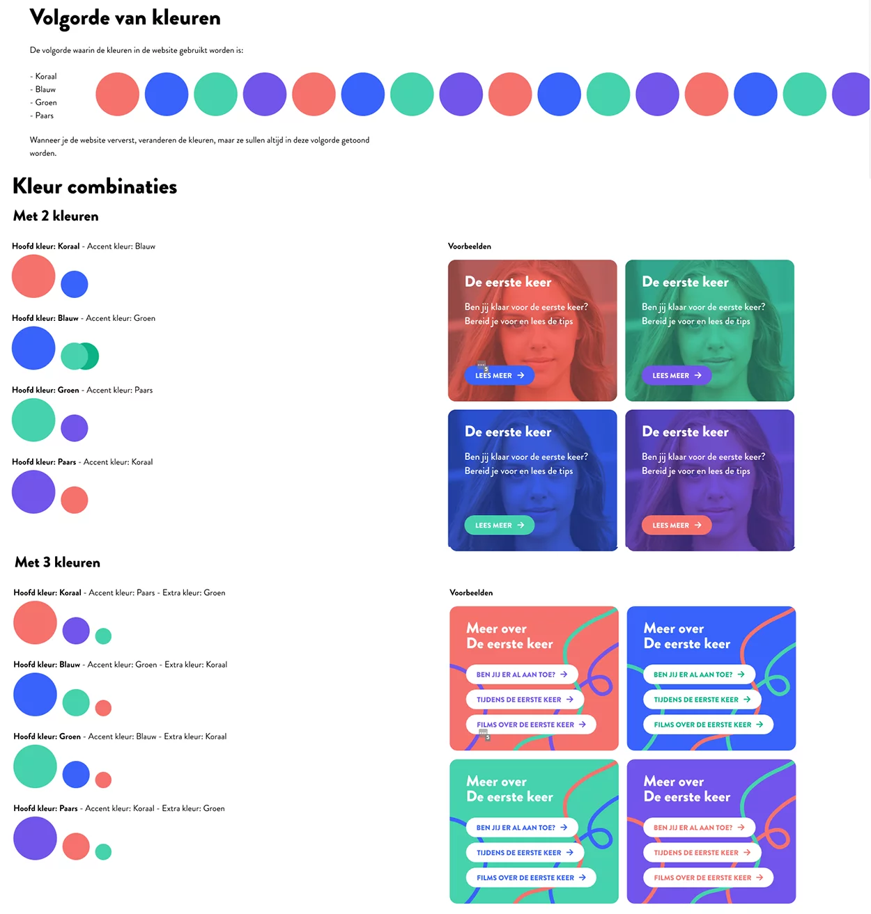 kleurenvolgorde