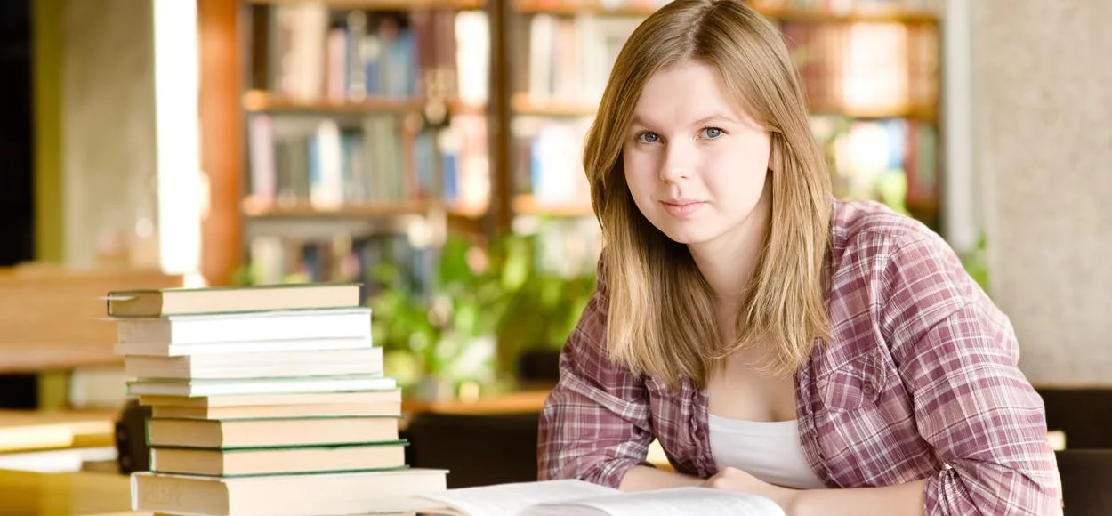 studerend meisje