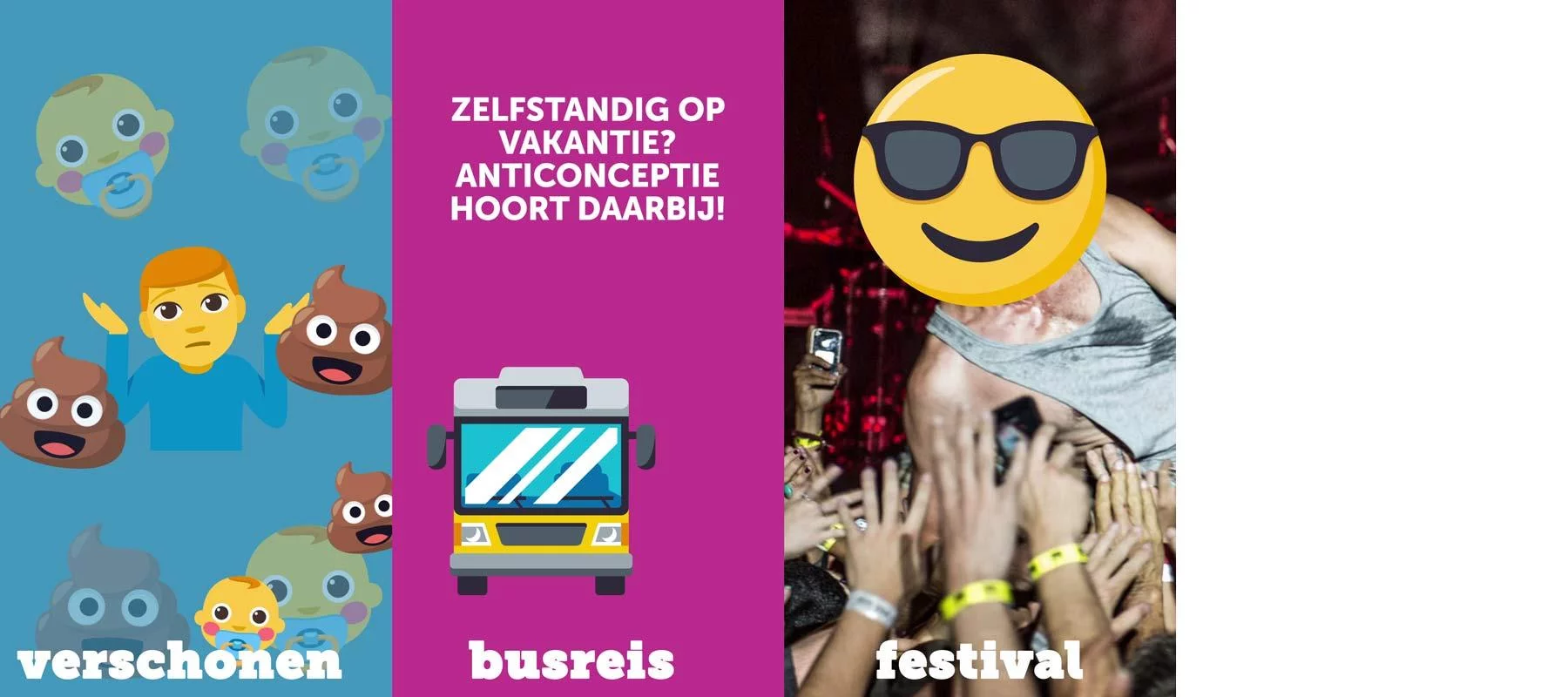 Ga er niet vanuit dat de ander anticonceptie regelt