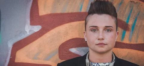 foto van een transgender persoon