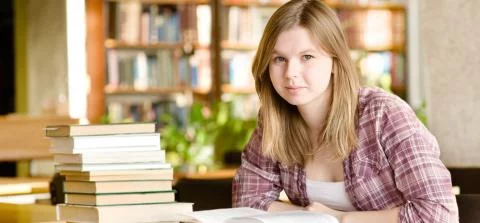 studerend meisje