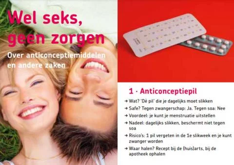 Voorkant folder Wel seks, geen zorgen