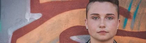 foto van een transgender persoon