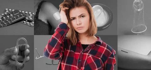 foto van een meisje en voorbehoedsmiddelen